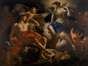 Diana y Endimión de Francesco Solimena